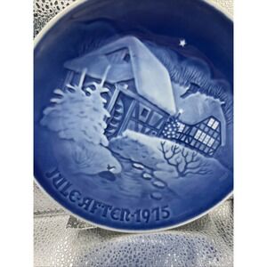 Bing & Grondahl 1975‎ Christmas Plate – Excellent Condition –